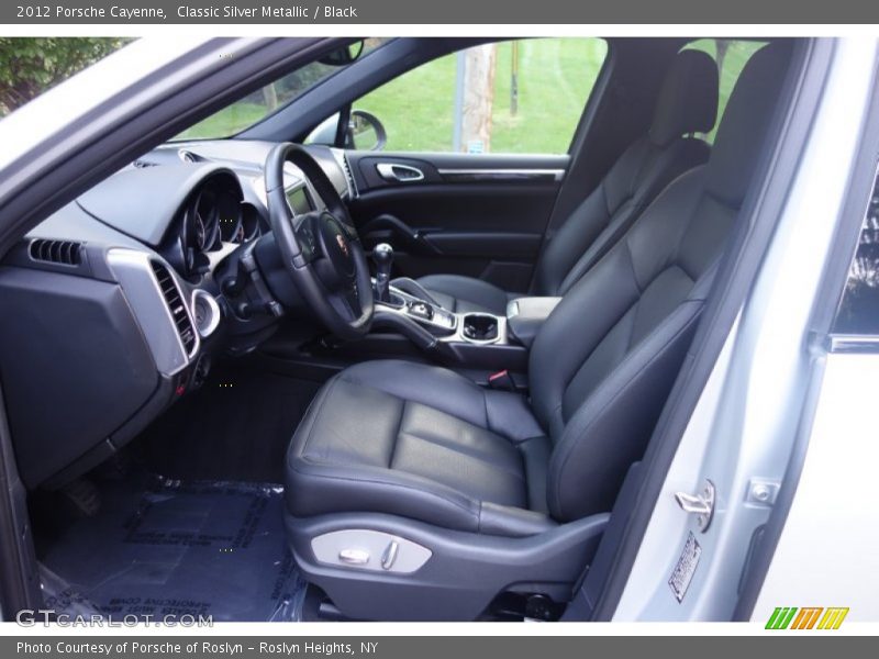 Classic Silver Metallic / Black 2012 Porsche Cayenne