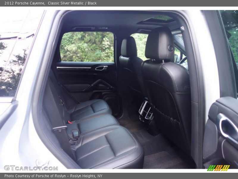 Classic Silver Metallic / Black 2012 Porsche Cayenne