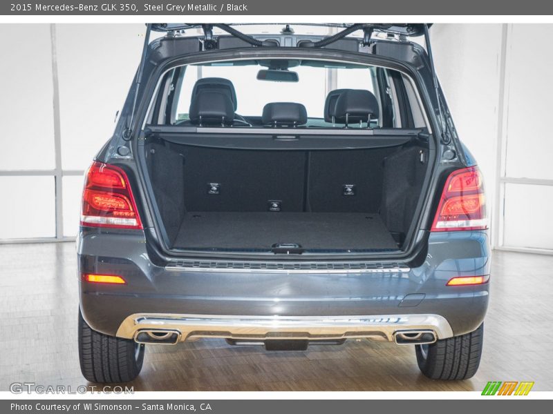 Steel Grey Metallic / Black 2015 Mercedes-Benz GLK 350