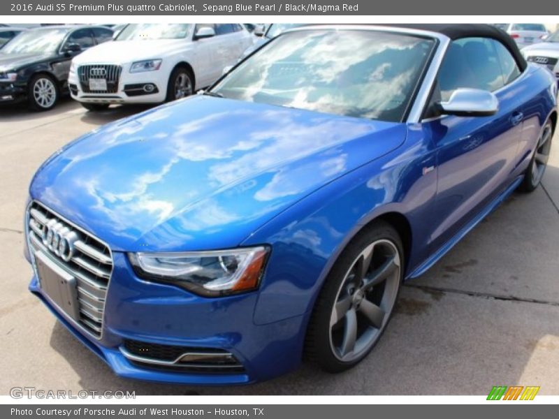 Front 3/4 View of 2016 S5 Premium Plus quattro Cabriolet