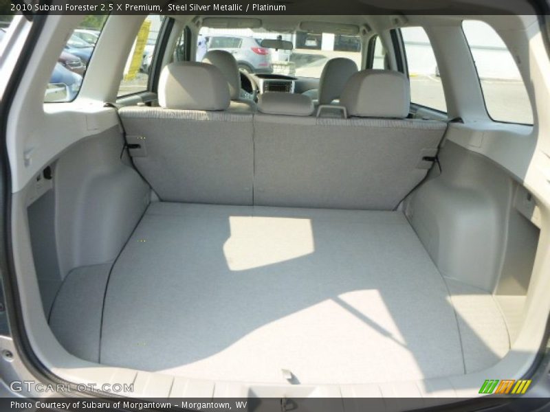 Steel Silver Metallic / Platinum 2010 Subaru Forester 2.5 X Premium