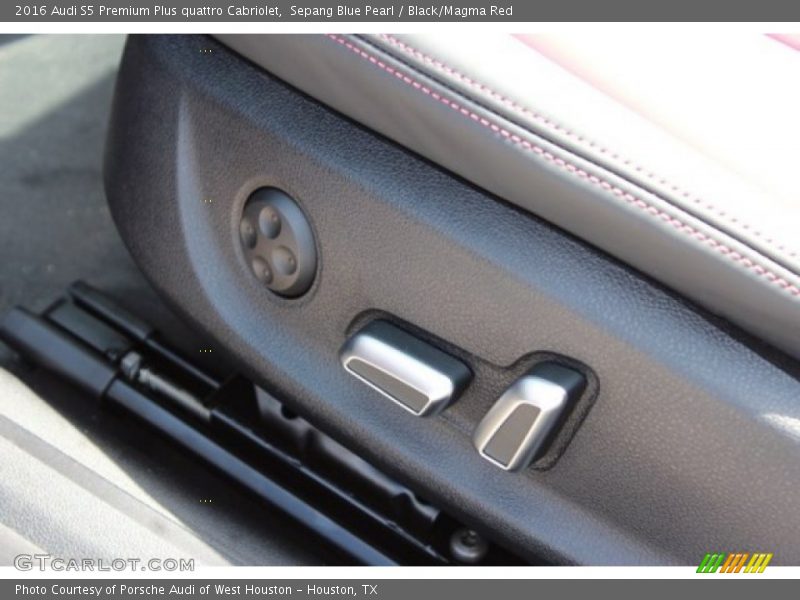 Controls of 2016 S5 Premium Plus quattro Cabriolet