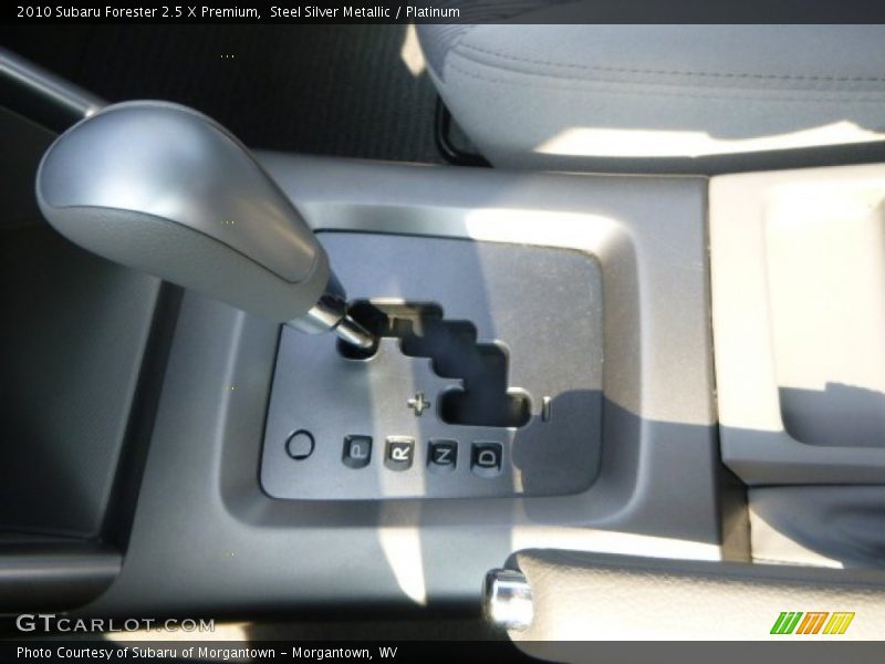  2010 Forester 2.5 X Premium 4 Speed Sportshift Automatic Shifter