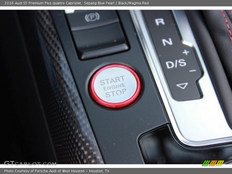 Controls of 2016 S5 Premium Plus quattro Cabriolet