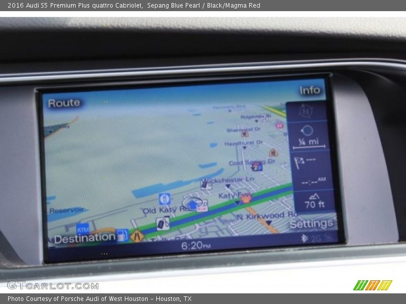 Navigation of 2016 S5 Premium Plus quattro Cabriolet
