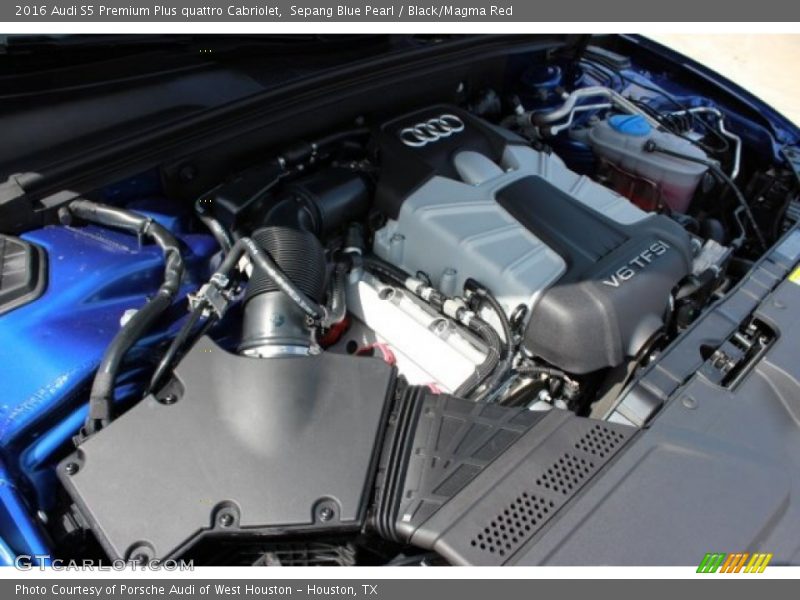  2016 S5 Premium Plus quattro Cabriolet Engine - 3.0 Liter TFSI Supercharged DOHC 24-Valve VVT V6