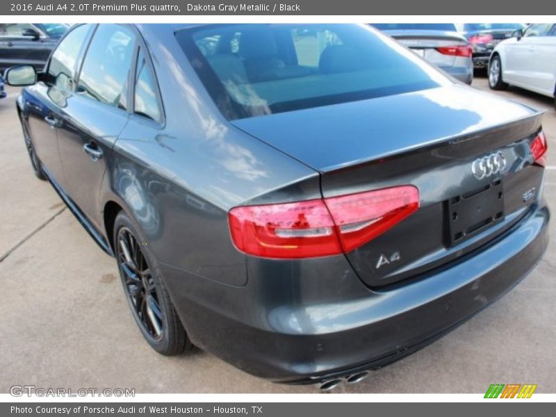Dakota Gray Metallic / Black 2016 Audi A4 2.0T Premium Plus quattro