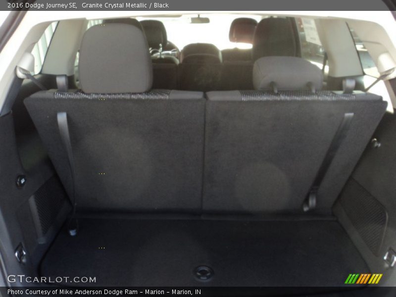 Granite Crystal Metallic / Black 2016 Dodge Journey SE