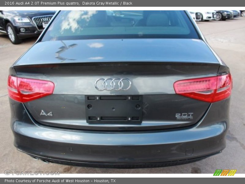 Dakota Gray Metallic / Black 2016 Audi A4 2.0T Premium Plus quattro