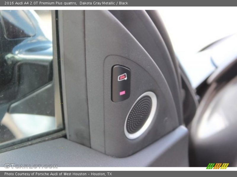 Dakota Gray Metallic / Black 2016 Audi A4 2.0T Premium Plus quattro