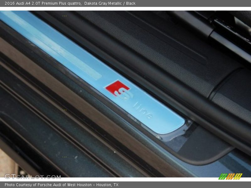 Dakota Gray Metallic / Black 2016 Audi A4 2.0T Premium Plus quattro