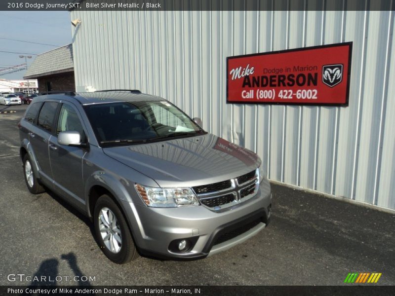 Billet Silver Metallic / Black 2016 Dodge Journey SXT