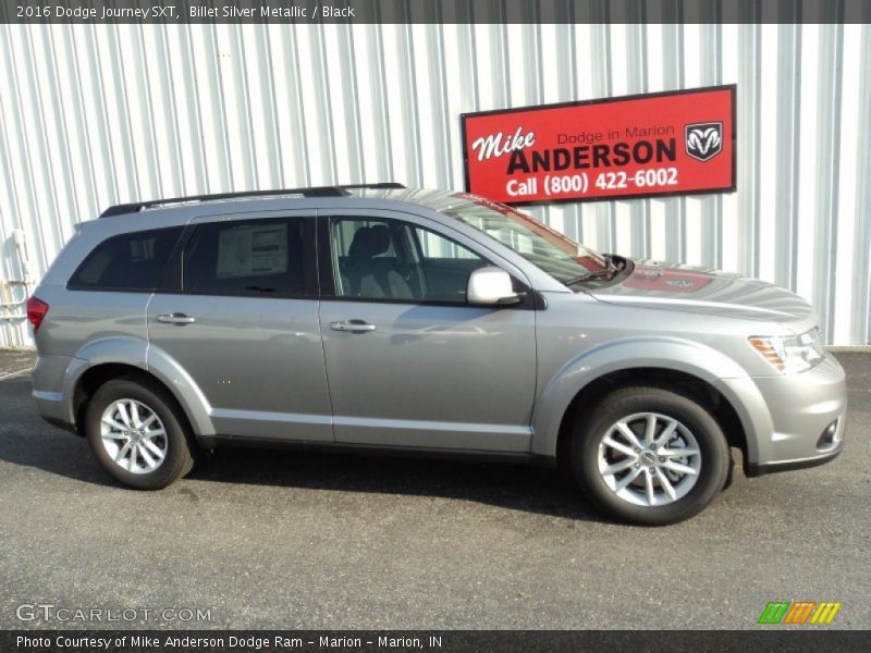 Billet Silver Metallic / Black 2016 Dodge Journey SXT