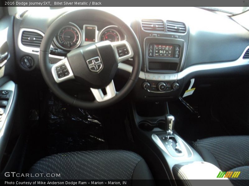Billet Silver Metallic / Black 2016 Dodge Journey SXT