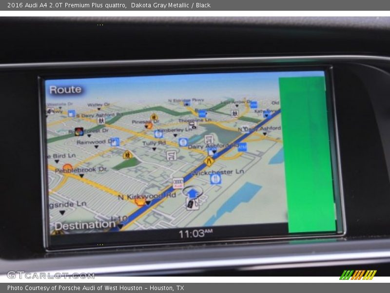 Navigation of 2016 A4 2.0T Premium Plus quattro