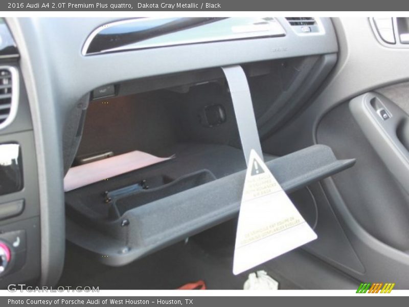 Dakota Gray Metallic / Black 2016 Audi A4 2.0T Premium Plus quattro