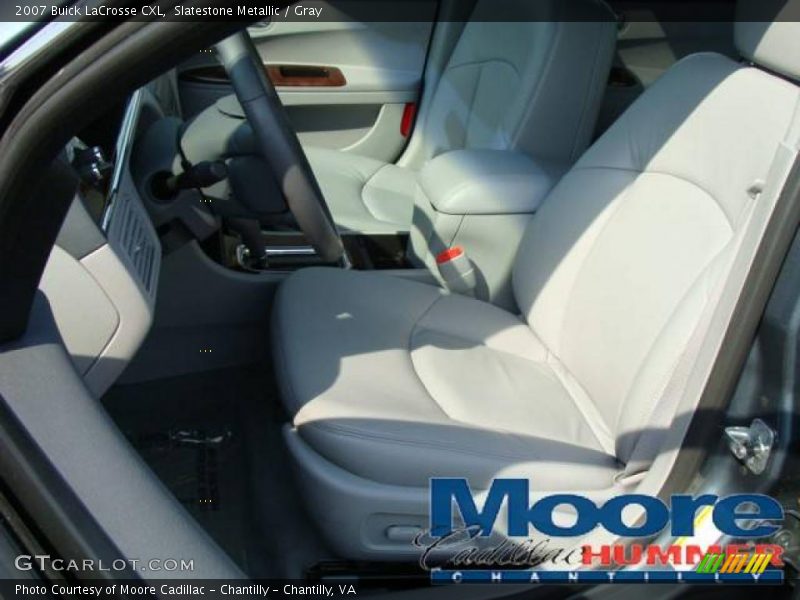 Slatestone Metallic / Gray 2007 Buick LaCrosse CXL