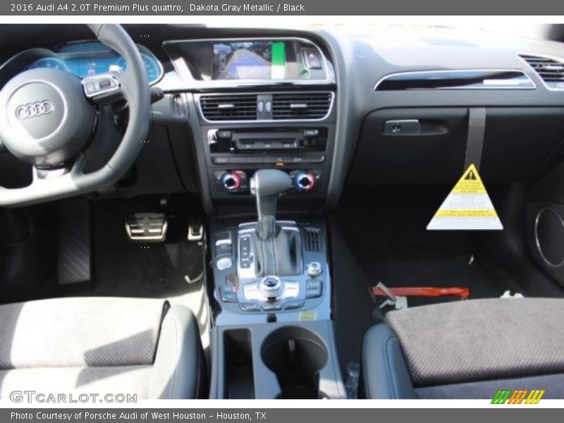 Dakota Gray Metallic / Black 2016 Audi A4 2.0T Premium Plus quattro
