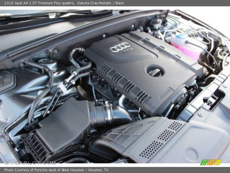  2016 A4 2.0T Premium Plus quattro Engine - 2.0 Liter Turbocharged FSI DOHC 16-Valve VVT 4 Cylinder