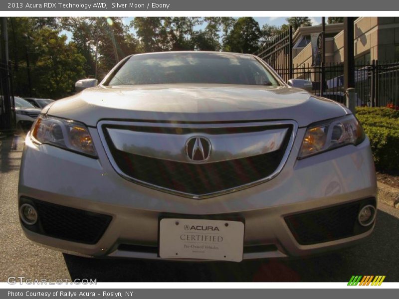 Silver Moon / Ebony 2013 Acura RDX Technology AWD