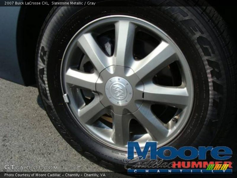 Slatestone Metallic / Gray 2007 Buick LaCrosse CXL