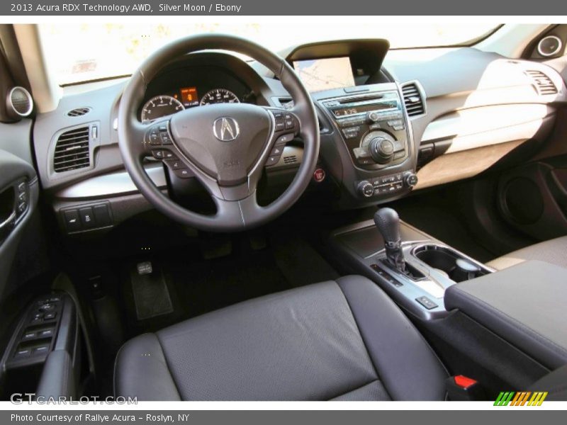 Silver Moon / Ebony 2013 Acura RDX Technology AWD
