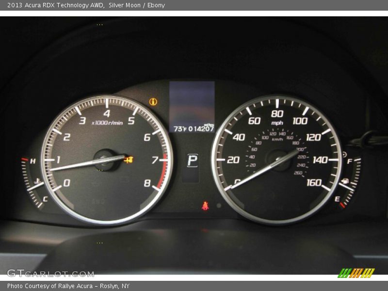 Silver Moon / Ebony 2013 Acura RDX Technology AWD