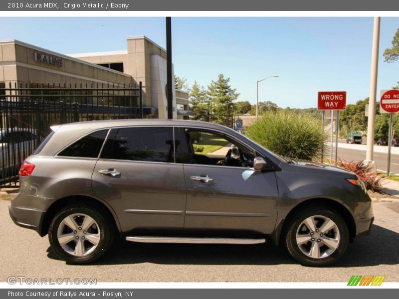Grigio Metallic / Ebony 2010 Acura MDX