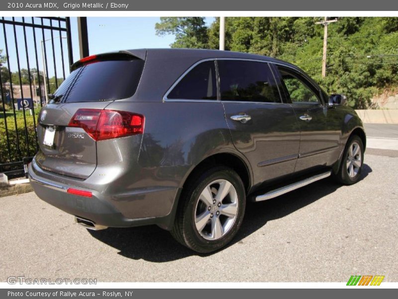 Grigio Metallic / Ebony 2010 Acura MDX