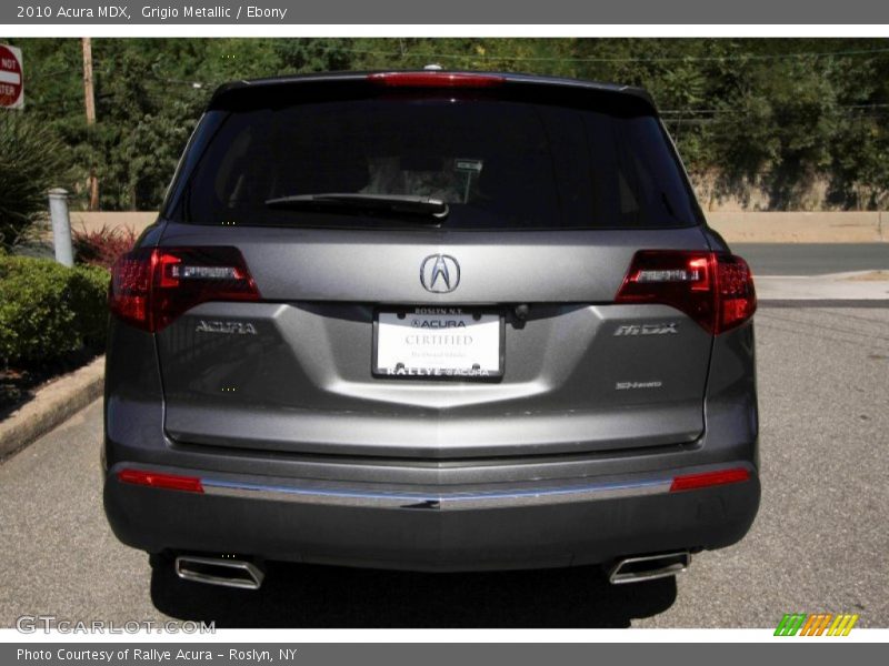Grigio Metallic / Ebony 2010 Acura MDX