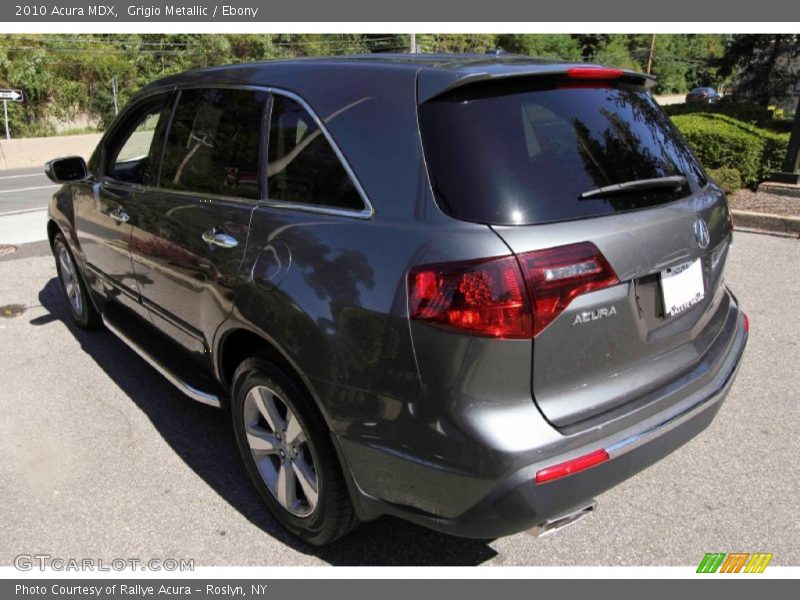 Grigio Metallic / Ebony 2010 Acura MDX