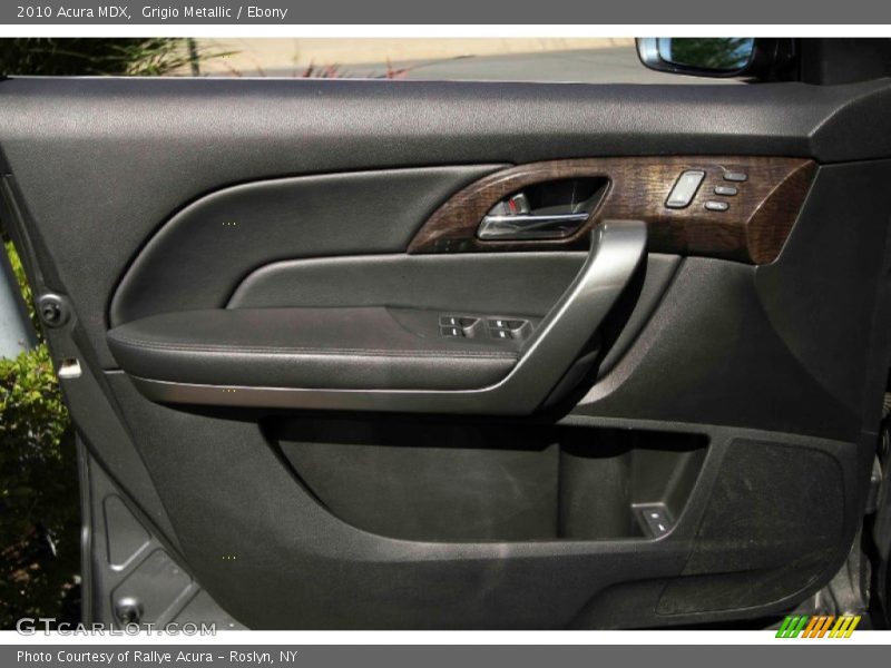 Grigio Metallic / Ebony 2010 Acura MDX