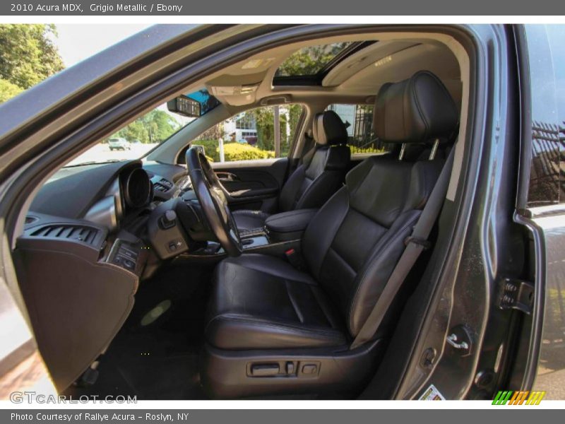 Grigio Metallic / Ebony 2010 Acura MDX