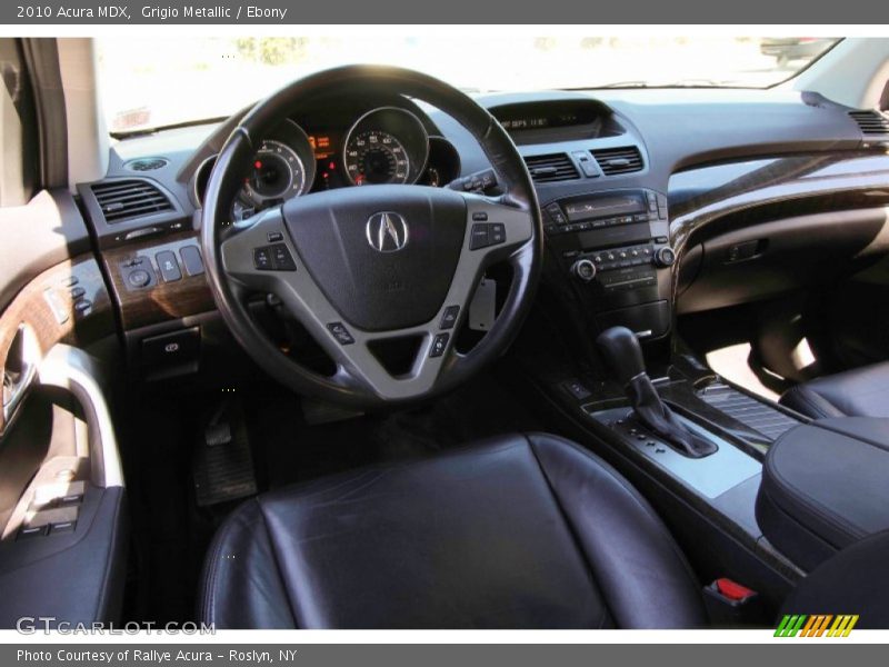 Grigio Metallic / Ebony 2010 Acura MDX