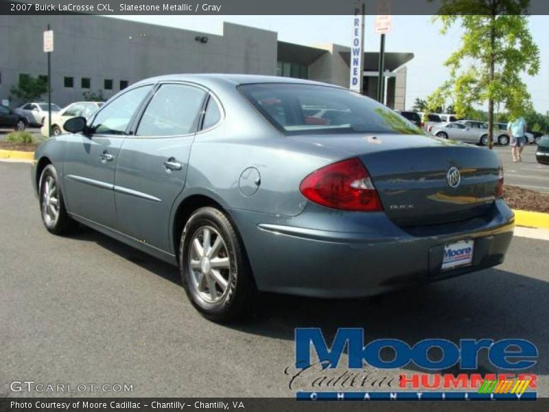 Slatestone Metallic / Gray 2007 Buick LaCrosse CXL