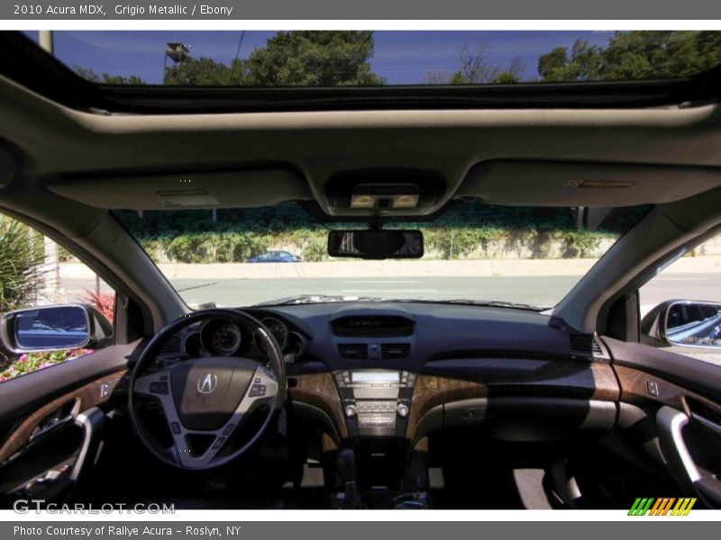 Grigio Metallic / Ebony 2010 Acura MDX