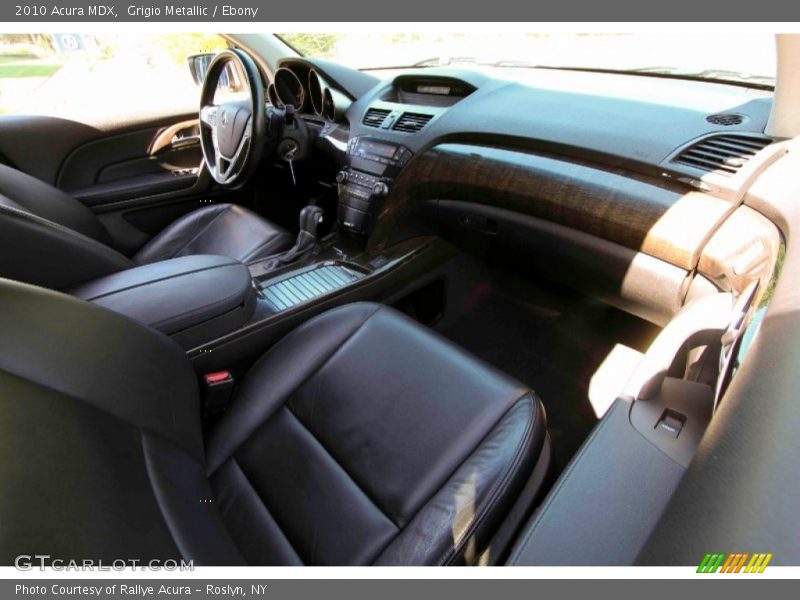 Grigio Metallic / Ebony 2010 Acura MDX