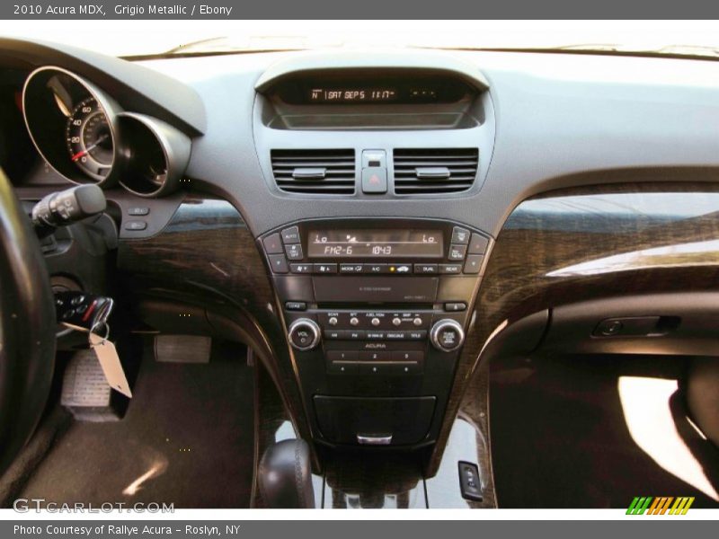 Grigio Metallic / Ebony 2010 Acura MDX