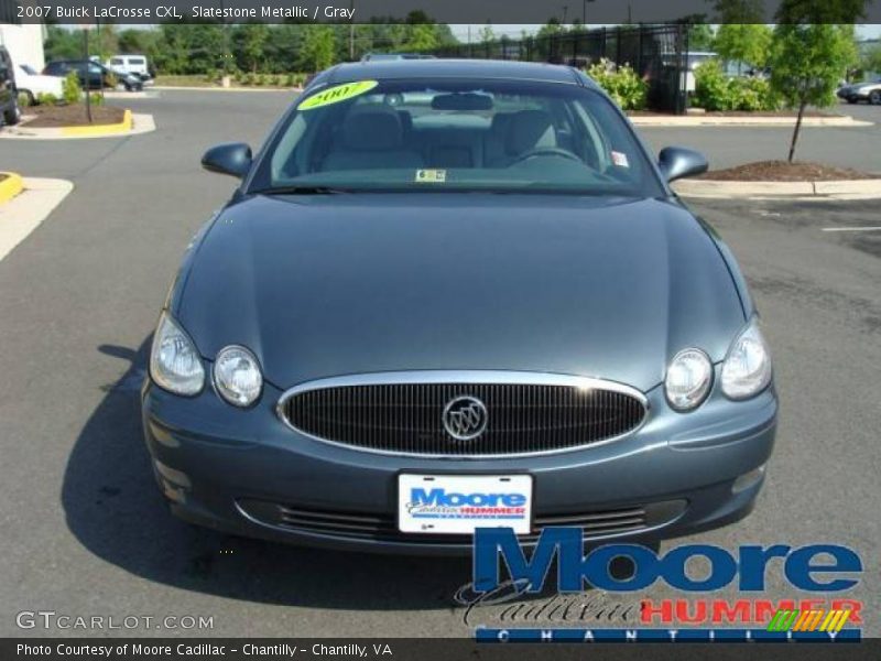 Slatestone Metallic / Gray 2007 Buick LaCrosse CXL