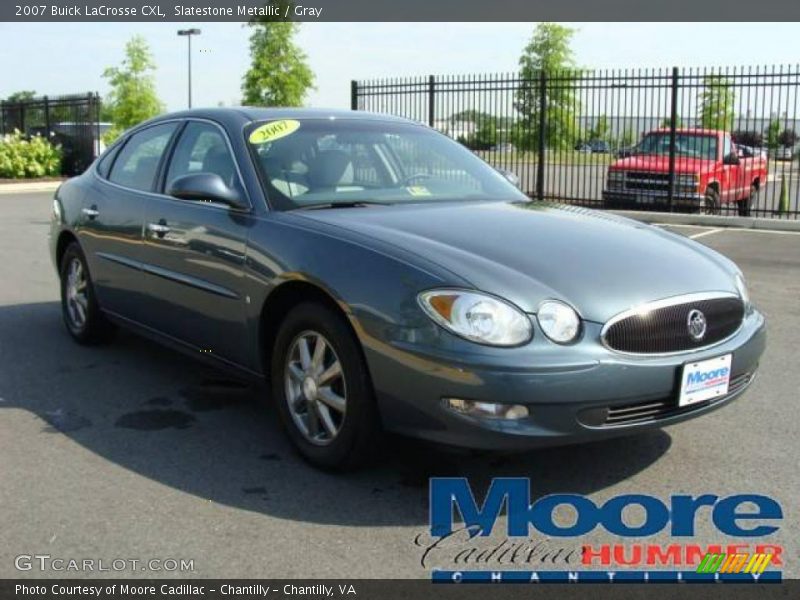 Slatestone Metallic / Gray 2007 Buick LaCrosse CXL