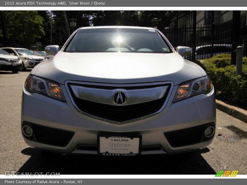 Silver Moon / Ebony 2013 Acura RDX Technology AWD