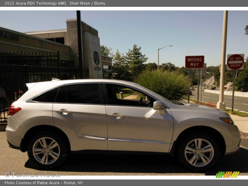 Silver Moon / Ebony 2013 Acura RDX Technology AWD