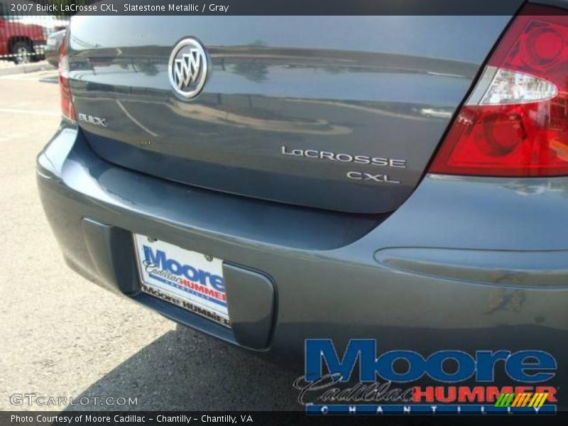 Slatestone Metallic / Gray 2007 Buick LaCrosse CXL
