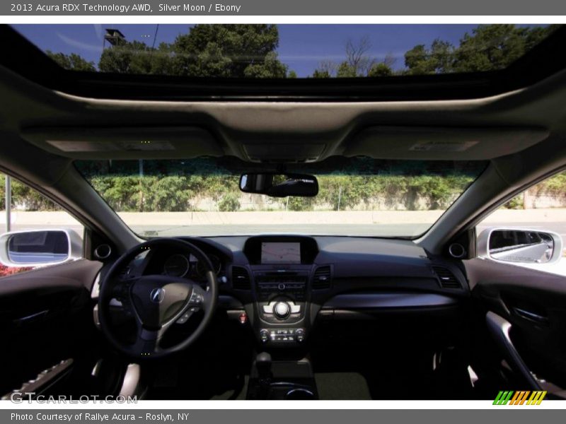 Silver Moon / Ebony 2013 Acura RDX Technology AWD