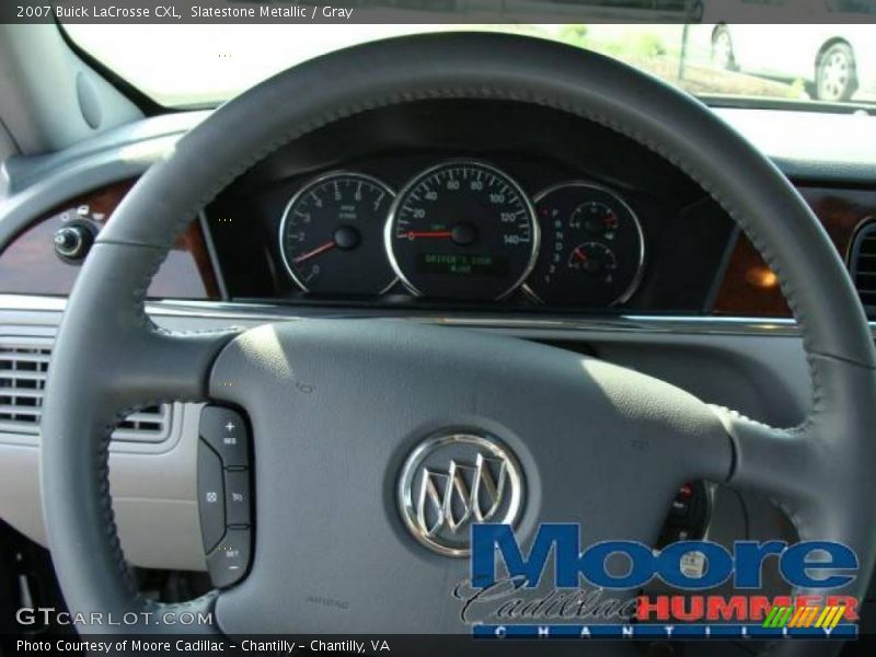 Slatestone Metallic / Gray 2007 Buick LaCrosse CXL