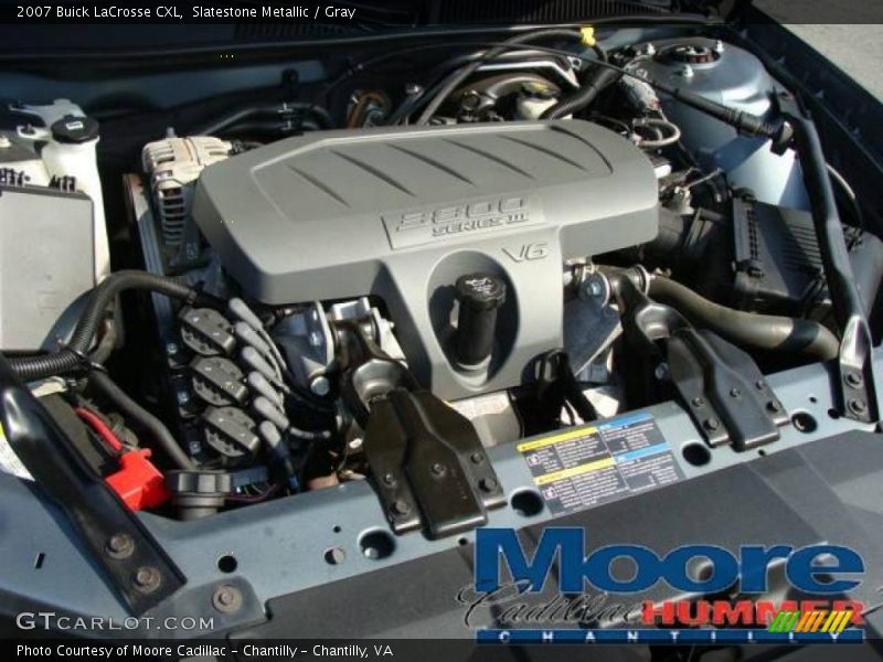 Slatestone Metallic / Gray 2007 Buick LaCrosse CXL