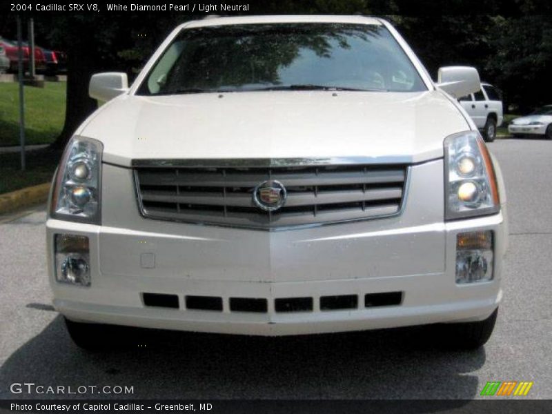 White Diamond Pearl / Light Neutral 2004 Cadillac SRX V8