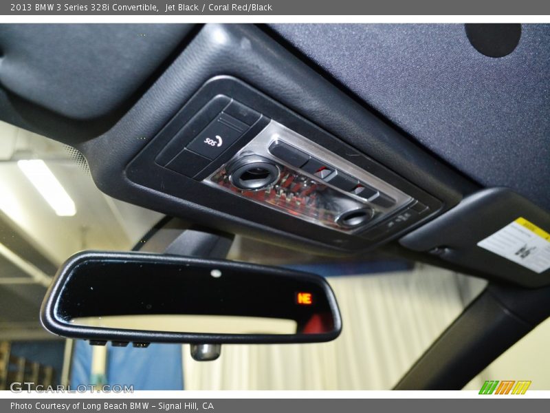 Jet Black / Coral Red/Black 2013 BMW 3 Series 328i Convertible