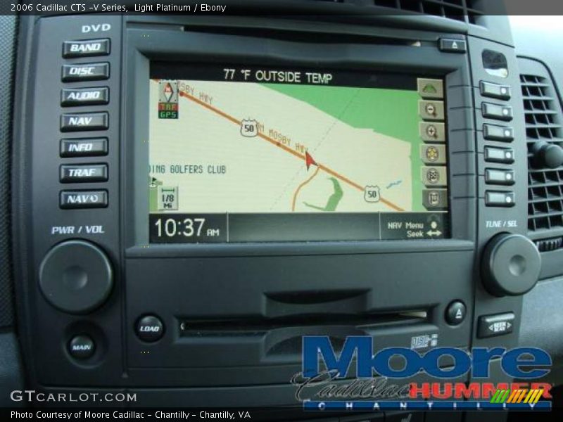 Light Platinum / Ebony 2006 Cadillac CTS -V Series