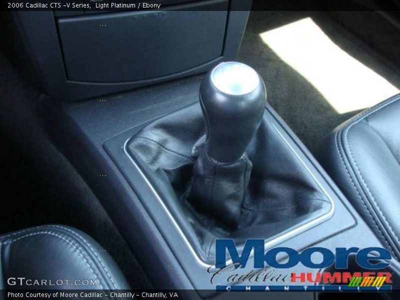 Light Platinum / Ebony 2006 Cadillac CTS -V Series